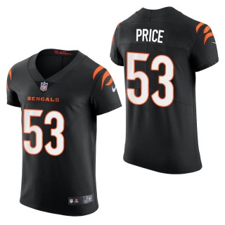 Men's Cincinnati Bengals Billy Price Black 2021 Vapor Elite Jersey