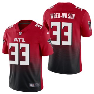 Men's Atlanta Falcons Blidi Wreh-Wilson Red 2nd Alternate Vapor Limited Jersey