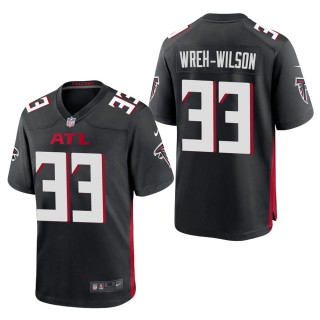 Men's Atlanta Falcons Blidi Wreh-Wilson Black Game Jersey