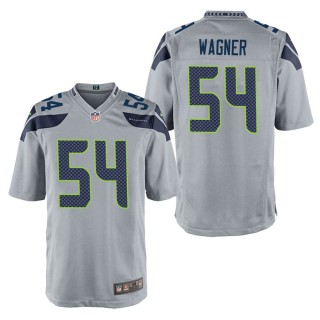 Men's Seattle Seahawks Bobby Wagner Gray Game Jersey