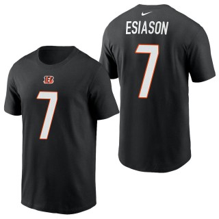 Men's Cincinnati Bengals Boomer Esiason Black 2021 Name & Number T-Shirt