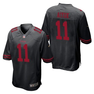 Men's San Francisco 49ers Brandon Aiyuk Black Game Jersey