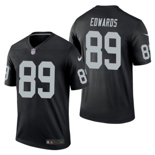 Men's Las Vegas Raiders Bryan Edwards Black Legend Jersey