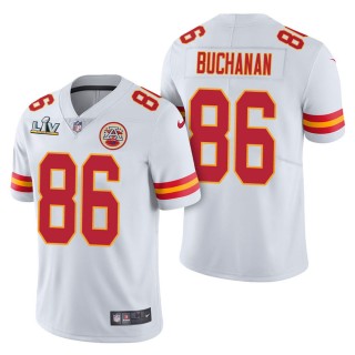 Men's Kansas City Chiefs Buck Buchanan White Super Bowl LV Jersey