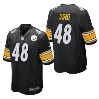 Men's Pittsburgh Steelers Bud Dupree Black Game Jersey