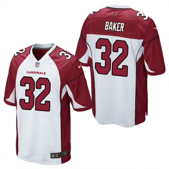 Men's Arizona Cardinals Budda Baker White Game Jersey