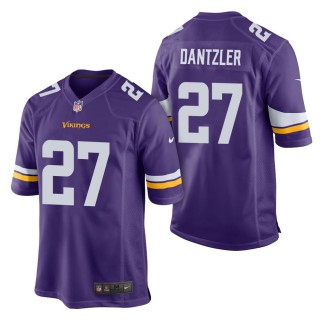Men's Minnesota Vikings Cameron Dantzler Purple Game Jersey