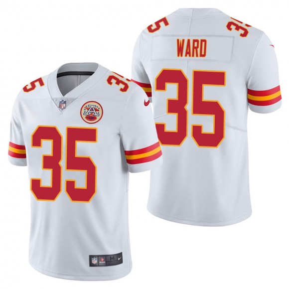 Men's Kansas City Chiefs Charvarius Ward White Vapor Untouchable Limited Jersey