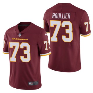 Men's Washington Football Team Chase Roullier Burgundy Vapor Limited Jersey