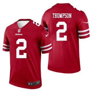 Men's San Francisco 49ers Chris Thompson Scarlet Legend Jersey