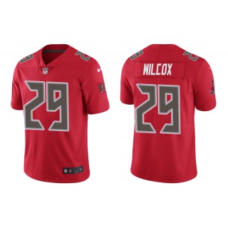 Men's Tampa Bay Buccaneers Chris Wilcox Red Color Rush Limited Jersey