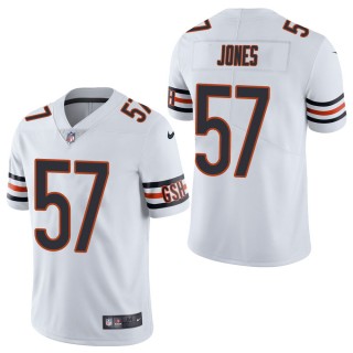 Men's Chicago Bears Christian Jones White Vapor Limited Jersey