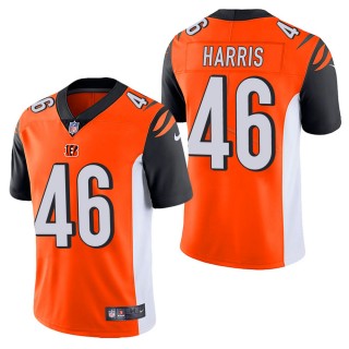 Men's Cincinnati Bengals Clark Harris Orange Vapor Untouchable Limited Jersey