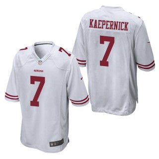Men's San Francisco 49ers Colin Kaepernick White Game Jersey
