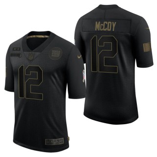 Men's New York Giants Colt McCoy Black Salute to Service Jersey