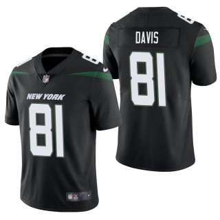 Men's New York Jets Corey Davis Black Vapor Limited Jersey