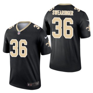 Men's New Orleans Saints D.J. Swearinger Black Legend Jersey