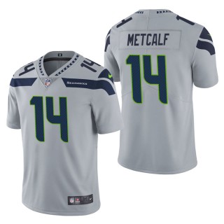 Men's Seattle Seahawks D.K. Metcalf Gray Vapor Untouchable Limited Jersey