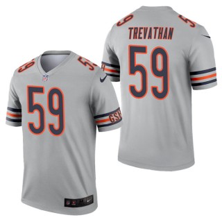 Men's Chicago Bears Danny Trevathan Silver Inverted Legend Jersey