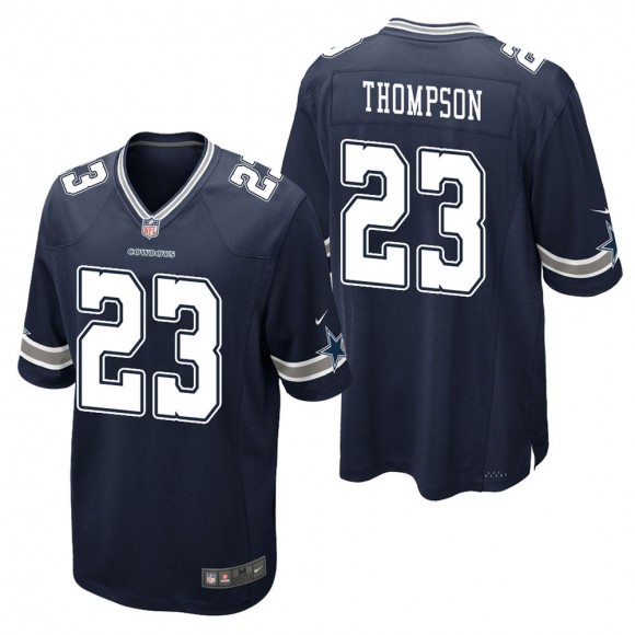 Men's Dallas Cowboys Darian Thompson Navy Game Jersey