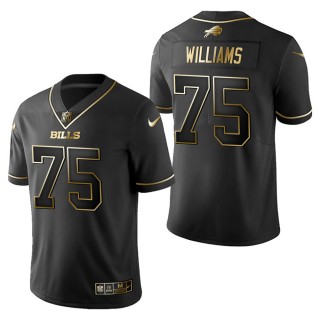 Men's Buffalo Bills Daryl Williams Black Golden Edition Jersey