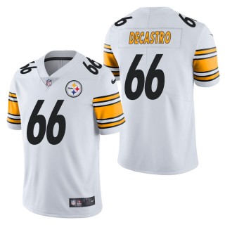 Men's Pittsburgh Steelers David DeCastro White Vapor Untouchable Limited Jersey