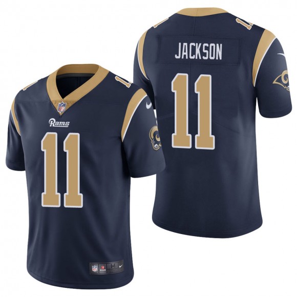 Men's Los Angeles Rams DeSean Jackson Navy Vapor Limited Jersey