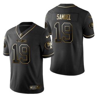Men's San Francisco 49ers Deebo Samuel Black Golden Edition Jersey