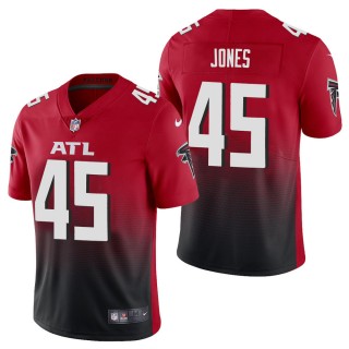 Men's Atlanta Falcons Deion Jones Red 2nd Alternate Vapor Limited Jersey