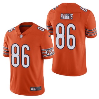 Men's Chicago Bears Demetrius Harris Orange Vapor Untouchable Limited Jersey