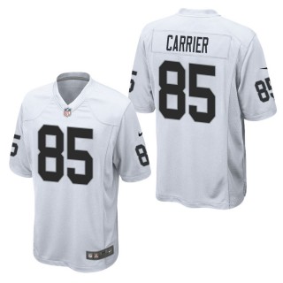 Men's Las Vegas Raiders Derek Carrier White Game Jersey