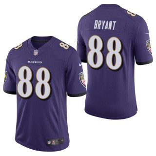 Men's Baltimore Ravens Dez Bryant Purple Vapor Untouchable Limited Jersey