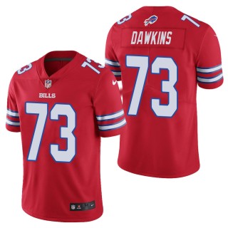 Men's Buffalo Bills Dion Dawkins Red Color Rush Limited Jersey