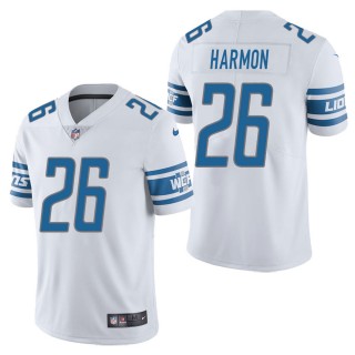 Men's Detroit Lions Duron Harmon White Vapor Untouchable Limited Jersey