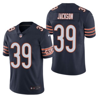 Men's Chicago Bears Eddie Jackson Navy Vapor Untouchable Limited Jersey