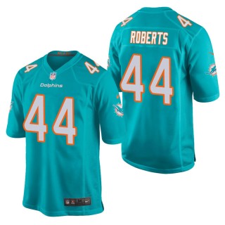 Men's Miami Dolphins Elandon Roberts Aqua Game Jersey