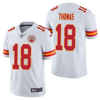 Men's Kansas City Chiefs Emmitt Thomas White Vapor Untouchable Limited Jersey