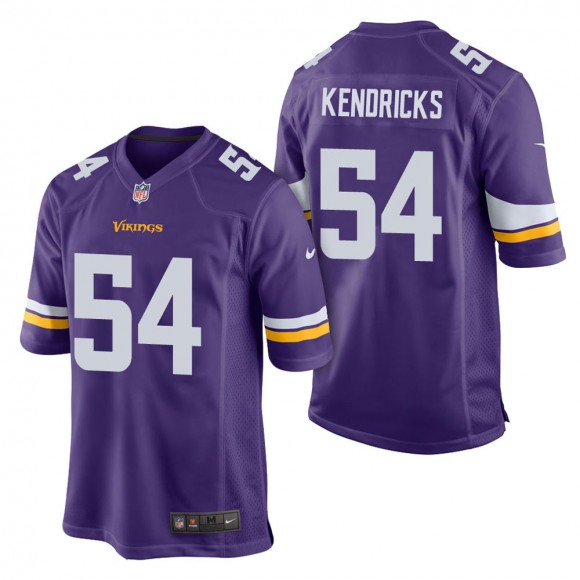 Men's Minnesota Vikings Eric Kendricks Purple Game Jersey