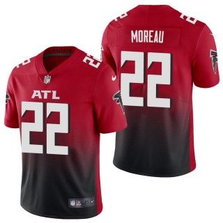 Men's Atlanta Falcons Fabian Moreau Red 2nd Alternate Vapor Limited Jersey