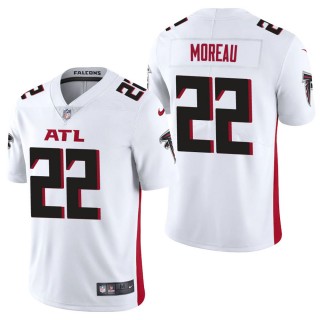 Men's Atlanta Falcons Fabian Moreau White Vapor Limited Jersey