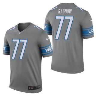 Men's Detroit Lions Frank Ragnow Steel Color Rush Legend Jersey