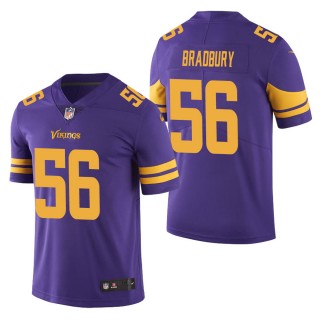 Men's Minnesota Vikings Garrett Bradbury Purple Color Rush Limited Jersey