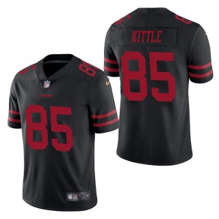 Men's San Francisco 49ers George Kittle Black Vapor Untouchable Limited Jersey