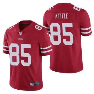 Men's San Francisco 49ers George Kittle Scarlet Vapor Untouchable Limited Jersey