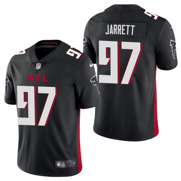 Men's Atlanta Falcons Grady Jarrett Black Vapor Limited Jersey