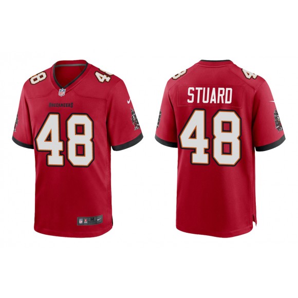 Men's Tampa Bay Buccaneers Grant Stuard Red Game Jersey