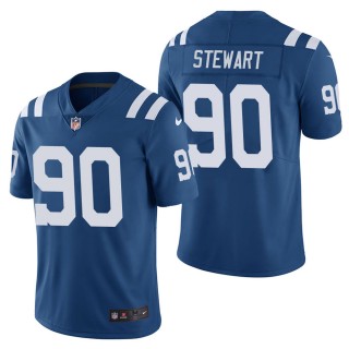 Men's Indianapolis Colts Grover Stewart Royal Color Rush Limited Jersey