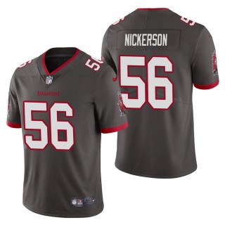 Men's Tampa Bay Buccaneers Hardy Nickerson Pewter Vapor Limited Jersey