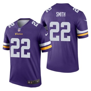 Men's Minnesota Vikings Harrison Smith Purple Legend Jersey