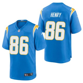 Men's Los Angeles Chargers Hunter Henry Powder Blue Game Jersey